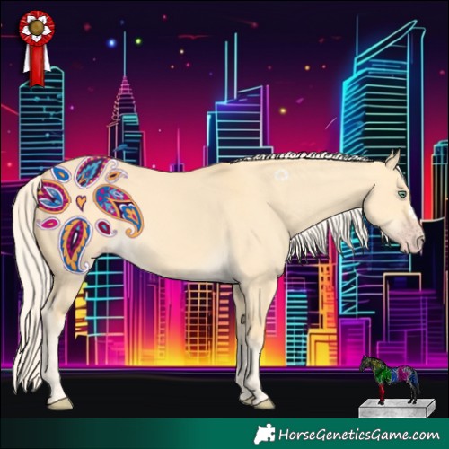 Horse Color:Gold Cream Champagne Dun 