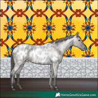 Horse Color:Grullo Roan Appaloosa Rabicano Brindle 