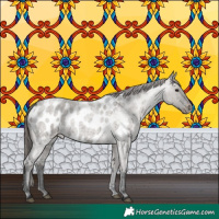 Horse Color:Grullo Roan Appaloosa Rabicano Brindle 