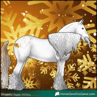 Horse Color:Chestnut Snowflake Varnish  and Chestnut Snowflake Varnish 
