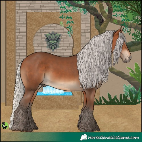 Horse Color:Silver Brown 