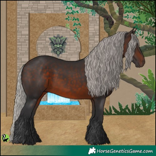 Horse Color:Silver Brown 