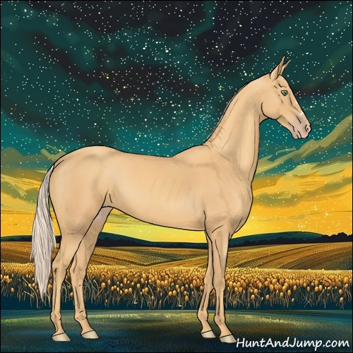 Horse Color:Gold Cream Champagne