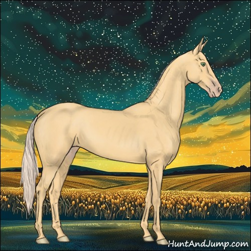 Horse Color:Gold Cream Champagne