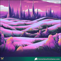 Horse Color:Watercolor Silver Brown