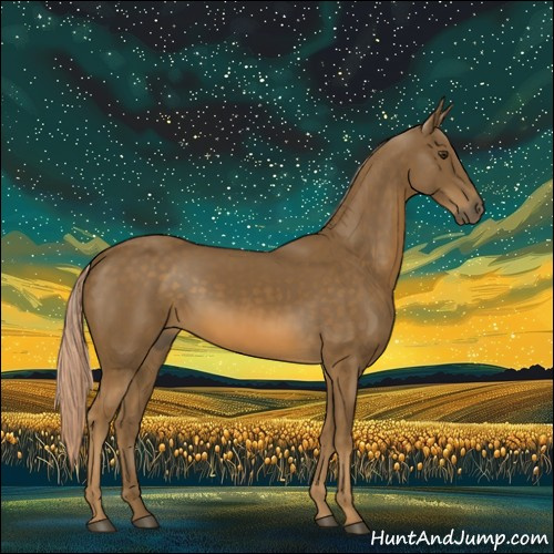 Horse Color:Chocolate Palomino
