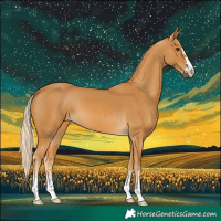 Horse Color:Palomino