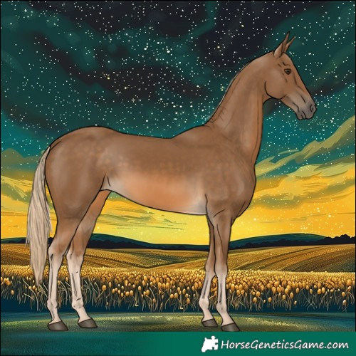 Horse Color:Chocolate Palomino 