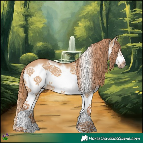 Horse Color:Red Dun Splash Frame