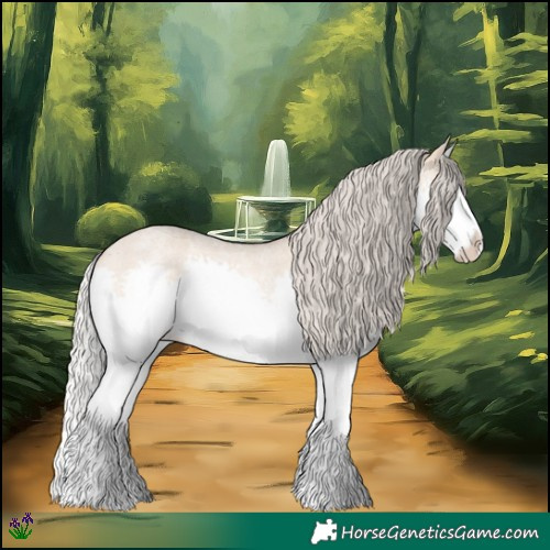Horse Color:Silver Bay Roan Dun Sabino Splash Rabicano 