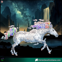 Horse Color:Gray Painted Chestnut