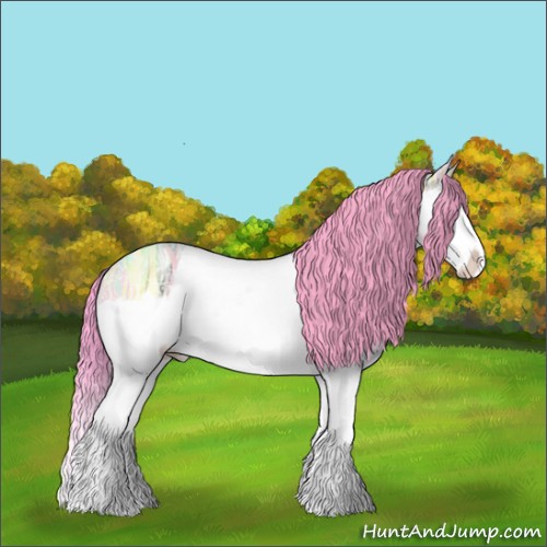 Horse Color:Watercolor Bay Ice Onyx Splash 
