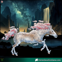 Horse Color:Gray Painted Palomino Splash 