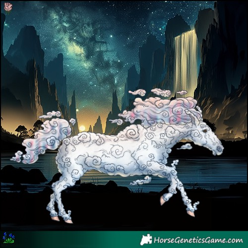 Horse Color:Gray Painted Chestnut 