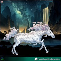 Horse Color:Gray Painted Chestnut