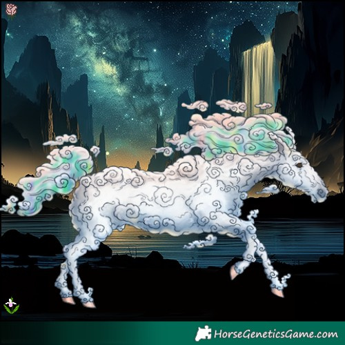 Horse Color:Gray Painted Chestnut