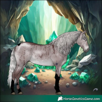Horse Color:Void Chocolate Silver Brown Chinchilla Dun Tobiano Brindle