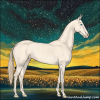 Horse Color:Perlino 