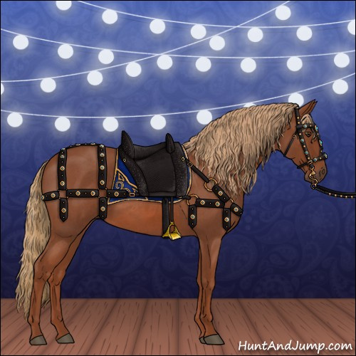Horse Color:Red Roan 