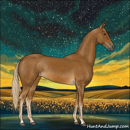 Horse Color:Chocolate Palomino 
