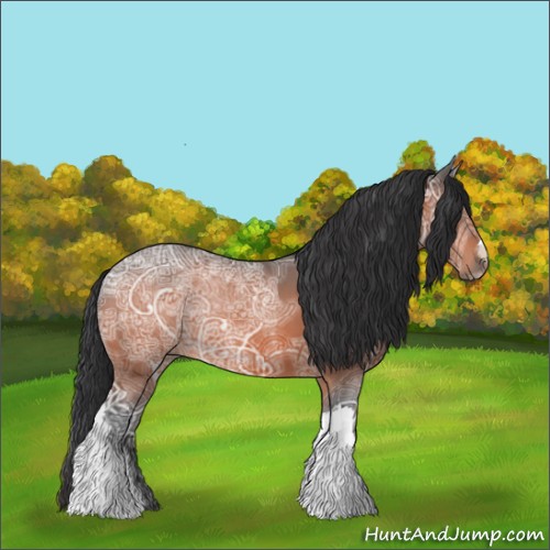 Horse Color:Brown Ice 