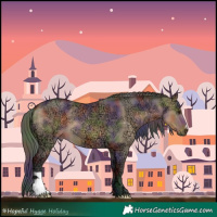 Horse Color:Nacre Buckskin Ice Dun 