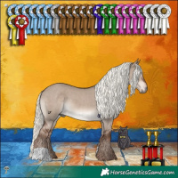 Horse Color:Liver Red Dun Mushroom 