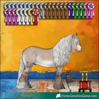 Horse Color:Liver Red Dun Mushroom