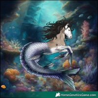 Horse Color:White Spotted Brown Dun Splash 