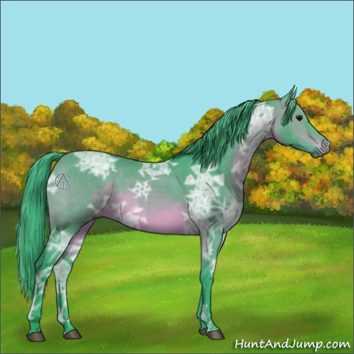 Horse Color:Watercolor Brown Ice 