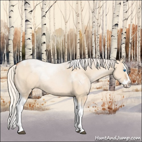 Horse Color:Silver Bay Pearl Dun Sabino Splash Tobiano Rabicano 