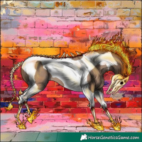 Horse Color:Classic Champagne Tobiano 