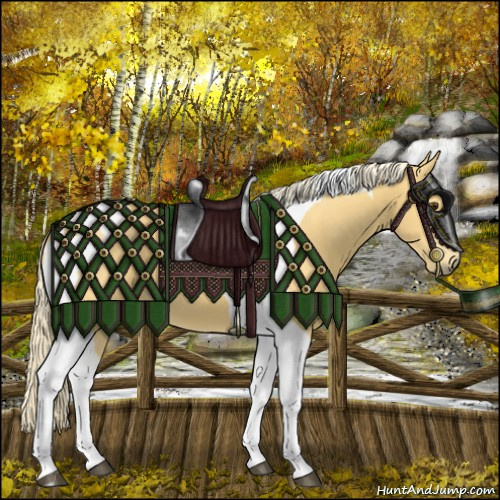 Horse Color:Palomino Tobiano