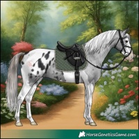 Horse Color:Black Splash Tobiano Blanket