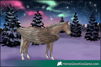 Horse Color:Silver Black 
