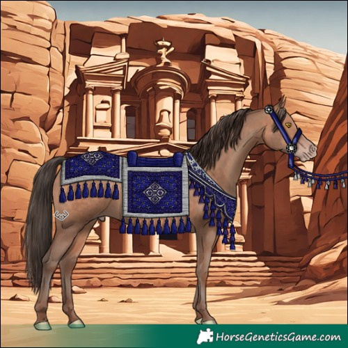 Horse Color:Sable Champagne 