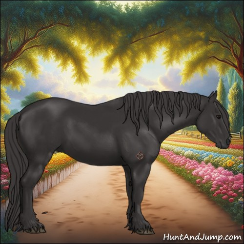 Horse Color:Smoky Black 