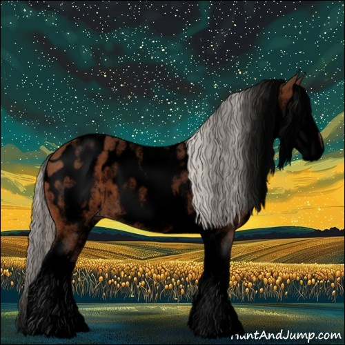 Horse Color:Void White Spotted Silver Bay Near Leopard