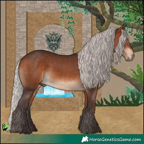 Horse Color:Silver Brown 