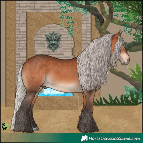 Horse Color:Silver Brown 
