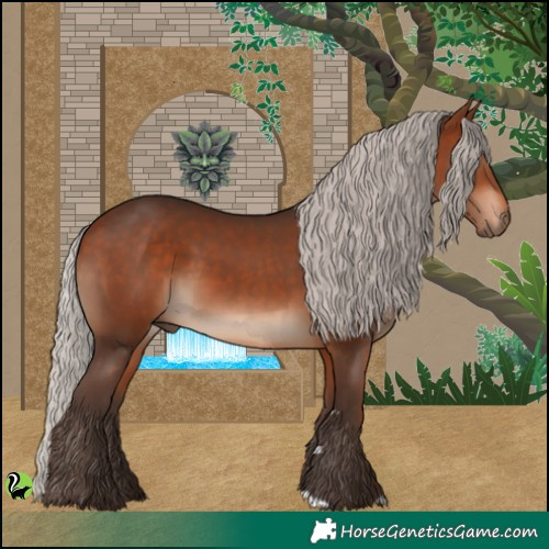 Horse Color:Silver Brown 