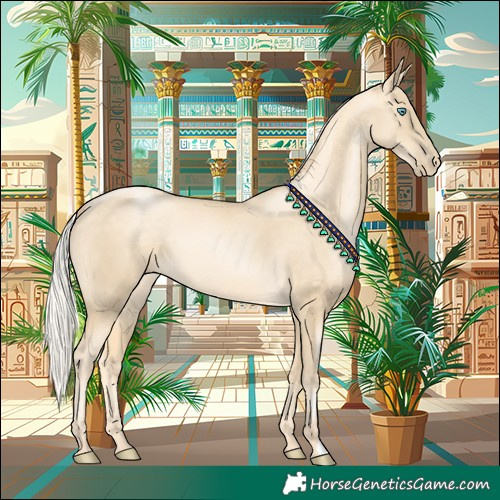 Horse Color:Silver Sable Cream Champagne Pearl