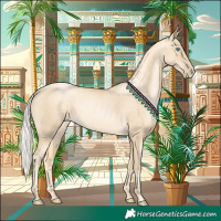 Horse Color:Silver Sable Cream Champagne Pearl