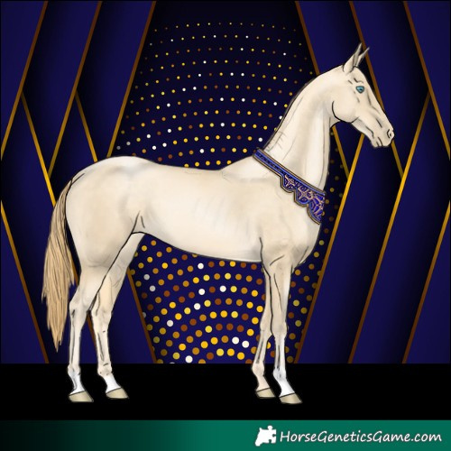 Horse Color:Sable Cream Champagne Pearl 