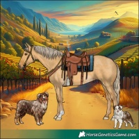 Horse Color:Palomino Dun 