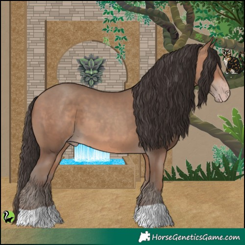 Horse Color:Sable Champagne 