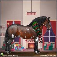 Horse Color:White Spotted Brown 