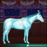 Horse Color:Thunderstruck Amber Cream Champagne Roan Dun 
