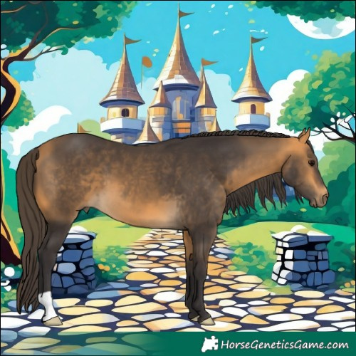 Horse Color:Buckskin 