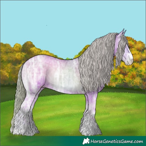 Horse Color:Watercolor Red Onyx Ice Pearl